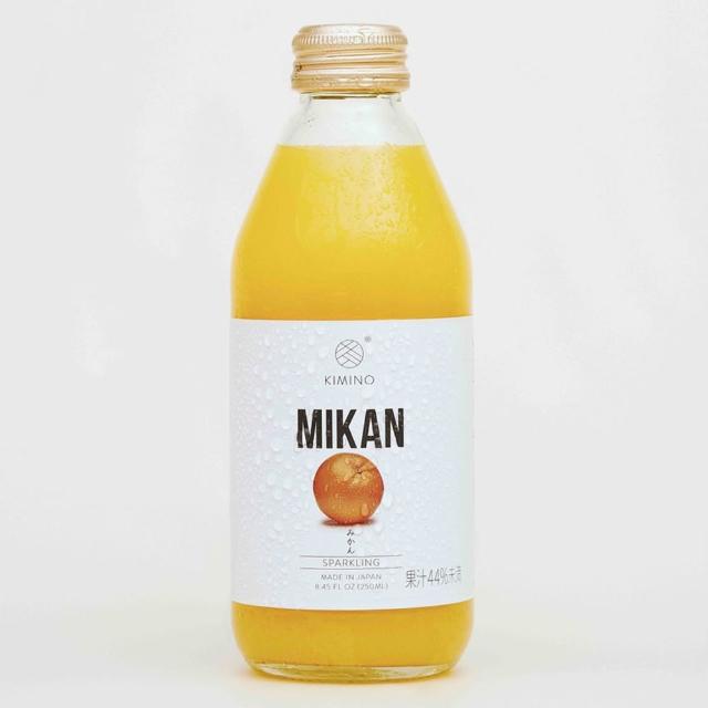 【KIMINO】和歌山蜜柑氣泡果汁飲(250ml/24入)