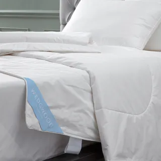 【WEDGWOOD】台灣製｜100%澳洲小羊毛抗菌舒眠被(加大 240x210cm)