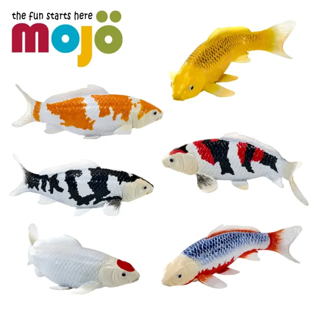 【Mojo Fun】動物模型-錦鯉系列(八件組)