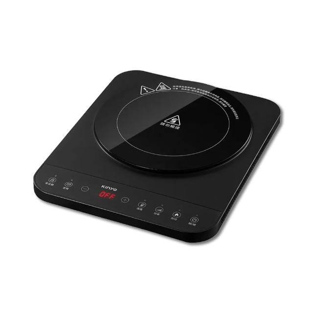 【KINYO】IH溫控薄型電磁爐 黑色(EIH-6690)