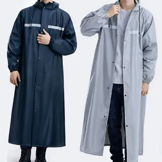 【米蘭精品】父親節禮物 機車雨衣一件式連身雨衣斗篷加長雨衣防風外套防水套裝(戶外防男女雨具3色74lo5)