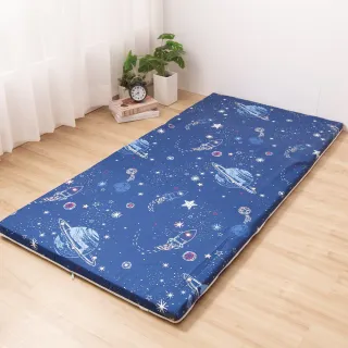 【R.Q.POLO】新絲柔抗菌亞藤蓆5cm折疊床墊-多款任選(單人3尺)