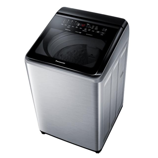 【Panasonic 國際牌】17KG變頻溫水洗脫直立式洗衣機(NA-V170NMS-S)