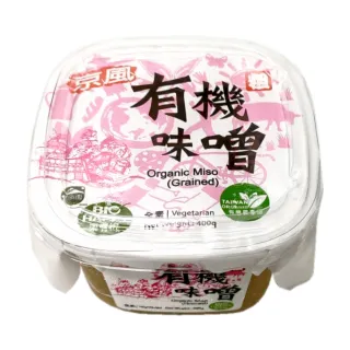 【味榮】京風有機粗味噌400g