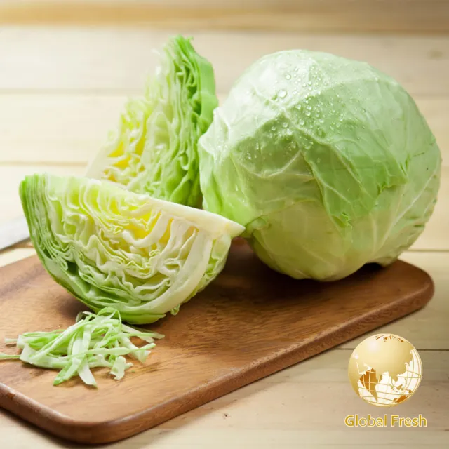 盛花園蔬果 台中梨山高麗菜1.2-1.5kg/粒(2粒/箱)