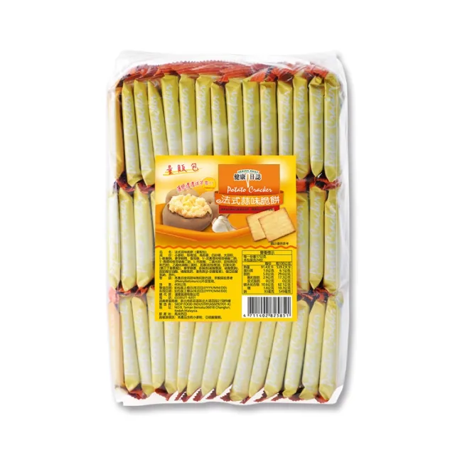 【Health Daily 健康日誌】洋芋脆餅量販包408g 三包入(口味任選)