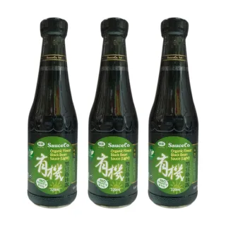 【味榮】極釀有機黑豆蔭油露320ml*3瓶
