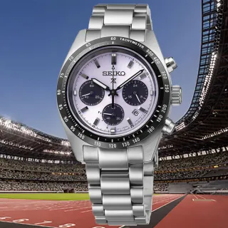 【SEIKO 精工】限量 世界田徑錦標賽 太陽能腕錶 618 週年慶 畢業禮物 (SSC955P1/V192-0AP0P)