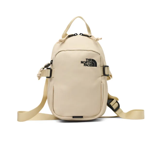 【The North Face】TNF 休閒 運動 側背包 單肩包 BTC MINI SHOULDER BAG - AP 男 女 米色(NF0A8C6F3X4)