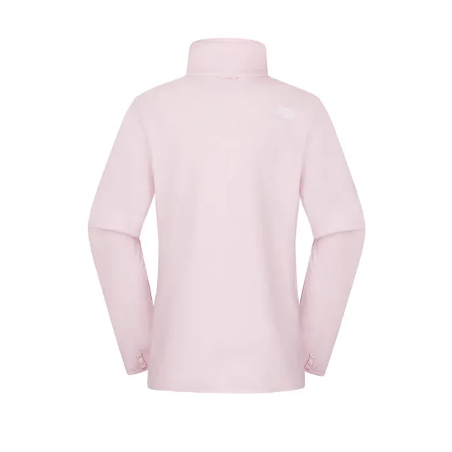【The North Face】TNF 休閒 運動 保暖抓絨外套 W GLACIER FLEECE JACKET - AP 女 粉(NF0A8FJUBP6)