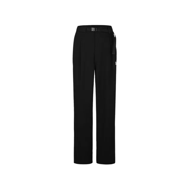 【The North Face】TNF 休閒 運動 可調節褲腰休閒長褲 W MATHER PANTS - APFQ 女 黑(NF0A8DWUJK3)