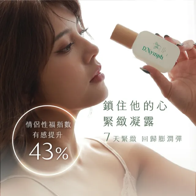 【D.Nymph 丁妮芙】私密緊緻凝露(私密處緊緻 私密處保濕 彈力緊實)
