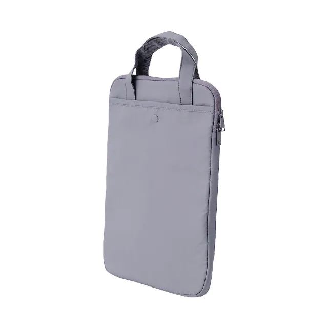【MUJI 無印良品】降落傘布筆電收納包直式 約34x25cm(黑/粉米/灰)