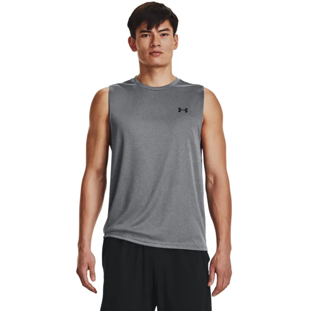 【UNDER ARMOUR】UA 男 Velocity Muscle 背心_1327972-012(灰色)