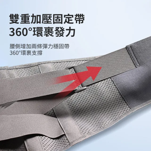 【OMG】可調式自發熱護腰帶 磁石熱敷 塑身訓練腰帶(舒適貼身面料不臃腫)