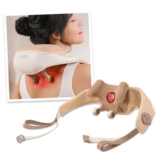 【輝葉】大力抓PLUS肩頸按摩器(斜方肌/按摩器/熱敷/HY-822父親節禮物)