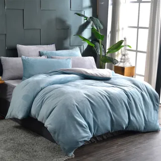 【京都手祚】牛奶絨保暖床包被套組 買就送 石墨烯鋪棉薄床墊(雙人&加大 均一價/保暖床包組/石墨烯墊)