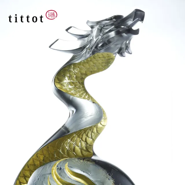 【tittot 琉園】大顯身手_升官_高昇(琉璃/禮物/玻璃/水晶/藝術品/擺飾/禮贈/企業/送禮/大/顯/身/手)
