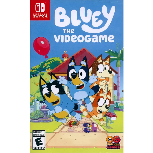 【Nintendo 任天堂】NS Switch 妙妙犬布麗：電玩版 Bluey: The Videogame(中英日文美版)