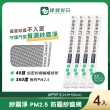 【綠綠好日】四入組_紗霧淨PM2.5防霾紗窗網 210*100cm(不含工具組與壓條 防塵可水洗 紗窗網)