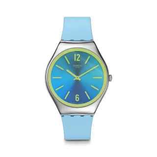 【SWATCH】MIDDAY SKY 超薄金屬手錶/男錶/女錶/瑞士製造 SYXS156(38mm)