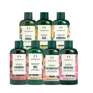 【THE BODY SHOP 美體小舖】純淨果香沐浴膠-250ML(多種款式任選/沐浴乳)