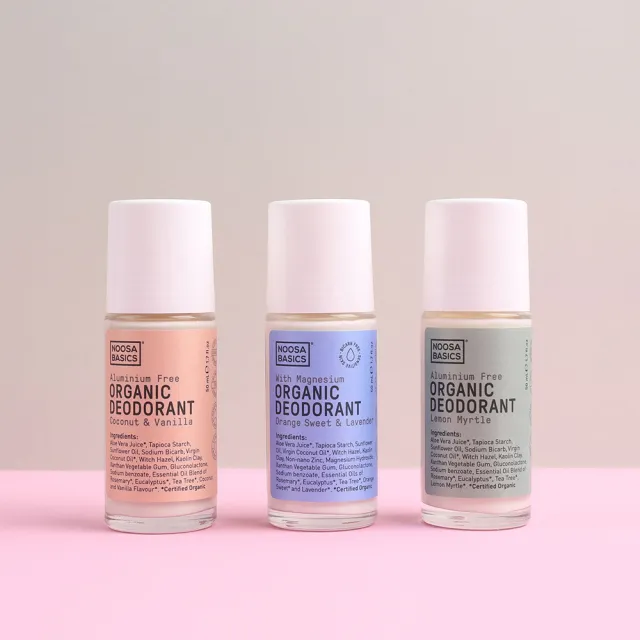 【澳洲 NOOSA BASICS 官方直營】植萃體香滾珠 50ml(7款香氣任選/天然植萃配方 改善腋下體味)