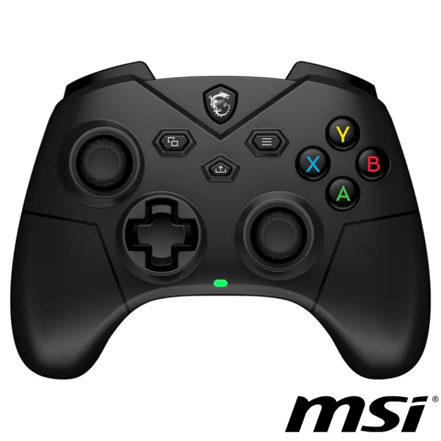 【MSI 微星】控制器超值組合★FORCE GC300 WIRELESS 遊戲手把控制器(黑+白)