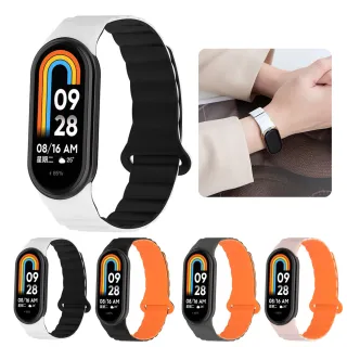 【ANTIAN】小米手環10/9/8 回環矽膠錶帶 時尚舒適替換腕帶 耐磨個性防水手錶帶