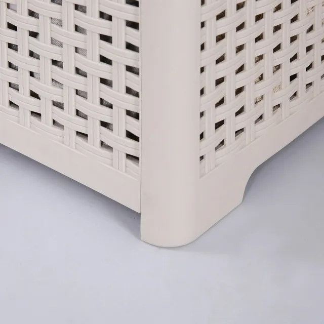 【NITORI 宜得利家居】可折疊收納洗衣籃 43L LMO SR2 DH(DECO HOME 折疊收納 收納洗衣籃 洗衣籃)