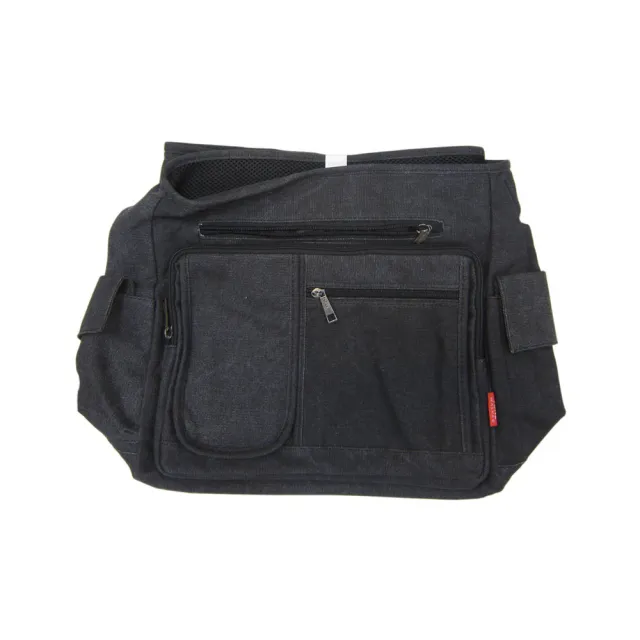【SNOW.bagshop】雙11 書包 斜背包 大容量 可A4資料 防水帆布 主袋+外袋共十層