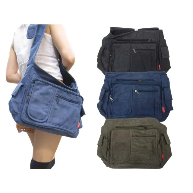 【SNOW.bagshop】雙11 書包 斜背包 大容量 可A4資料 防水帆布 主袋+外袋共十層