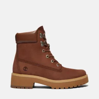 【Timberland】女款棕色綁帶式休閒靴(A2CT5EM5)