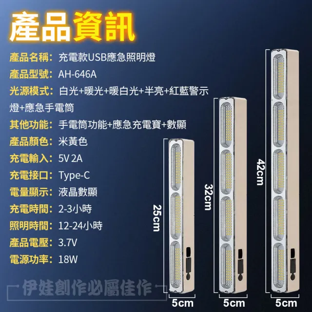 【IDREES 伊德萊斯】買一送一 磁吸式LED燈條 3段調光 USB戶外應急擺攤夜市燈 磁吸燈 櫥櫃燈