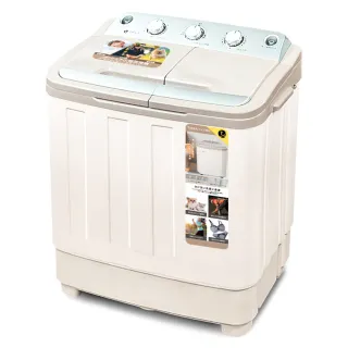 【TAIGA 大河】4.2KG日本抑菌光特仕版 雙槽迷你直立洗衣機(WOF-42H)