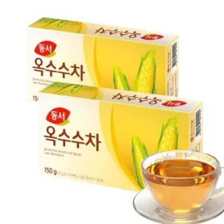 【韓國DongSuh】玉米茶包10gx15包/2盒入(共30小包)