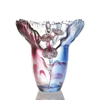 【tittot 琉園】溫馨滿懷(琉璃/玻璃/水晶/藝術品/擺飾/花瓶/禮贈)