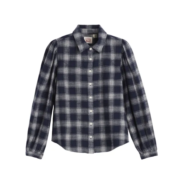 【LEVIS】女款 襯衫 格紋襯衫 法蘭絨襯衫 女生上衣 熱賣單品 003P4-0008
