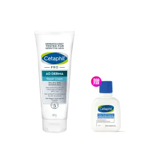 【Cetaphil 舒特膚】官方直營 AD益膚康修護舒敏乳霜 227g(臉部身體乳霜/益膚保濕)