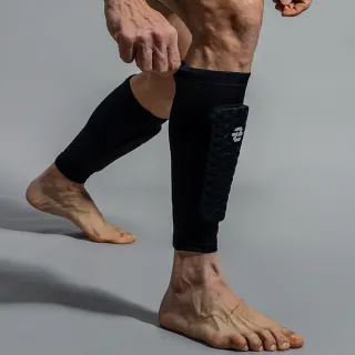 【LEEHER】護腿套/蜂窩防撞墊片/護具/足球/護腿襪/高彈力/抗震/透氣