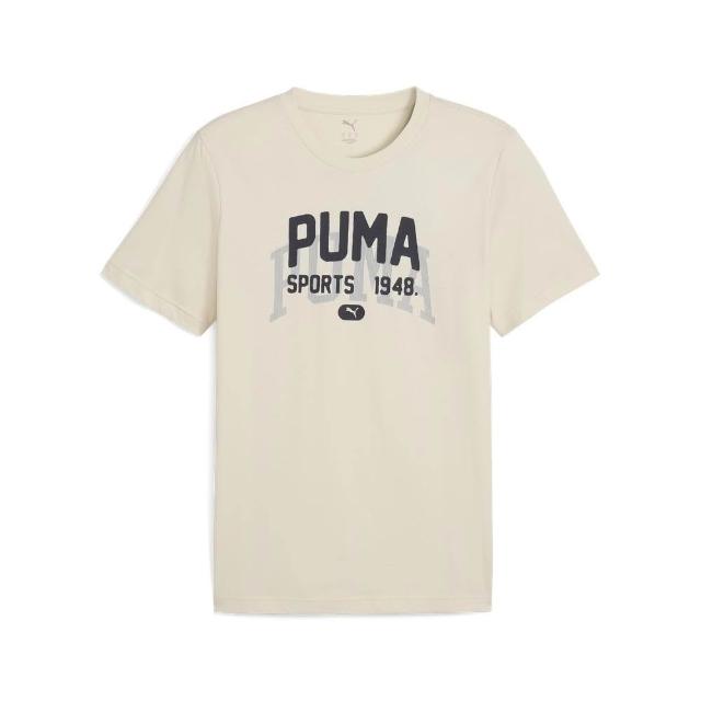 【PUMA官方旗艦】基本系列Varsity短袖T恤 男性 68803587(短t)