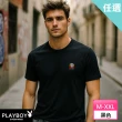【PLAYBOY】極致親膚莫代爾圓領短袖衫-廠出(莫代爾/吸濕排汗/男短袖/上衣)