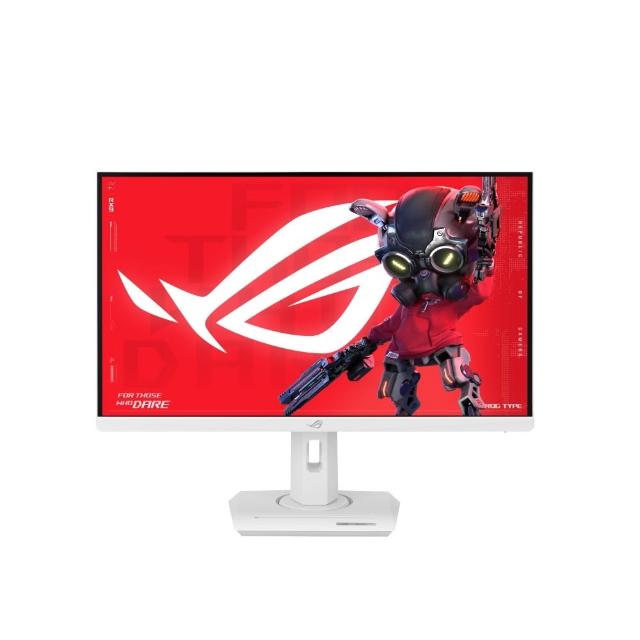 【ASUS 華碩】ROG Strix XG27UCG-W 27型 4K 160Hz/FHD 320Hz 雙模電競螢幕(HDR/1ms/Aura Sync)