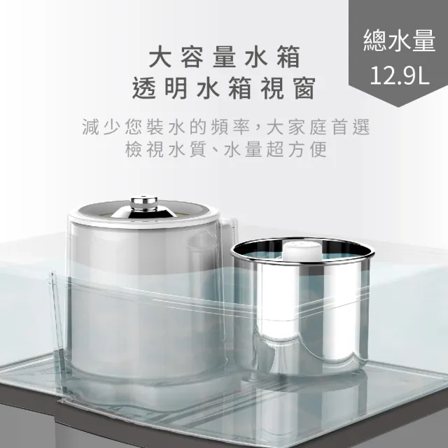 【元山】12.9L蒸汽式溫熱開飲機 YS-8387DW(飲水機/開飲機)