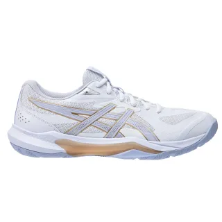【asics 亞瑟士】GEL-TACTIC 13-2E 女款 寬楦 排球鞋(1073A084-102)