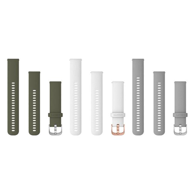 【GARMIN】Quick Release 20mm vivomove 3 矽膠錶帶