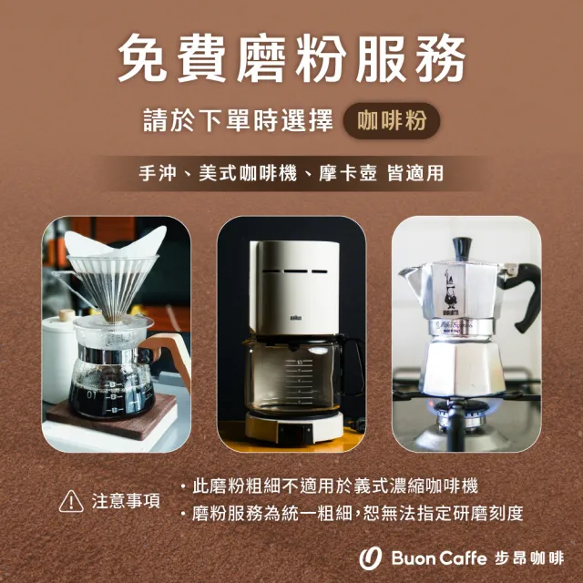 【Buon Caffe 步昂咖啡】接單現烘 精品咖啡豆｜瓜地馬拉 堅果可可 水洗 中深焙｜1包入(227g) 父親節 送禮