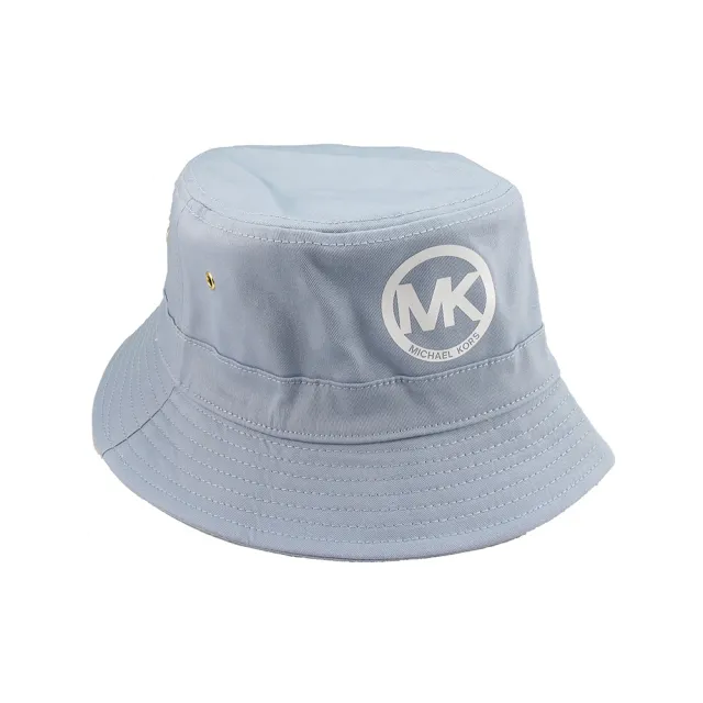 【Michael Kors】圓標帆布素面漁夫帽(藕粉)
