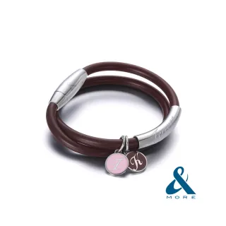 【&MORE 愛迪莫】Forever 永恆健康手環.手鍊(魅力棕/鈦鍺/能量/鈦項鍊/禮物)