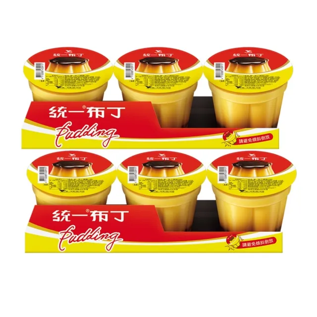 【統一】布丁雞蛋口味100gx6入